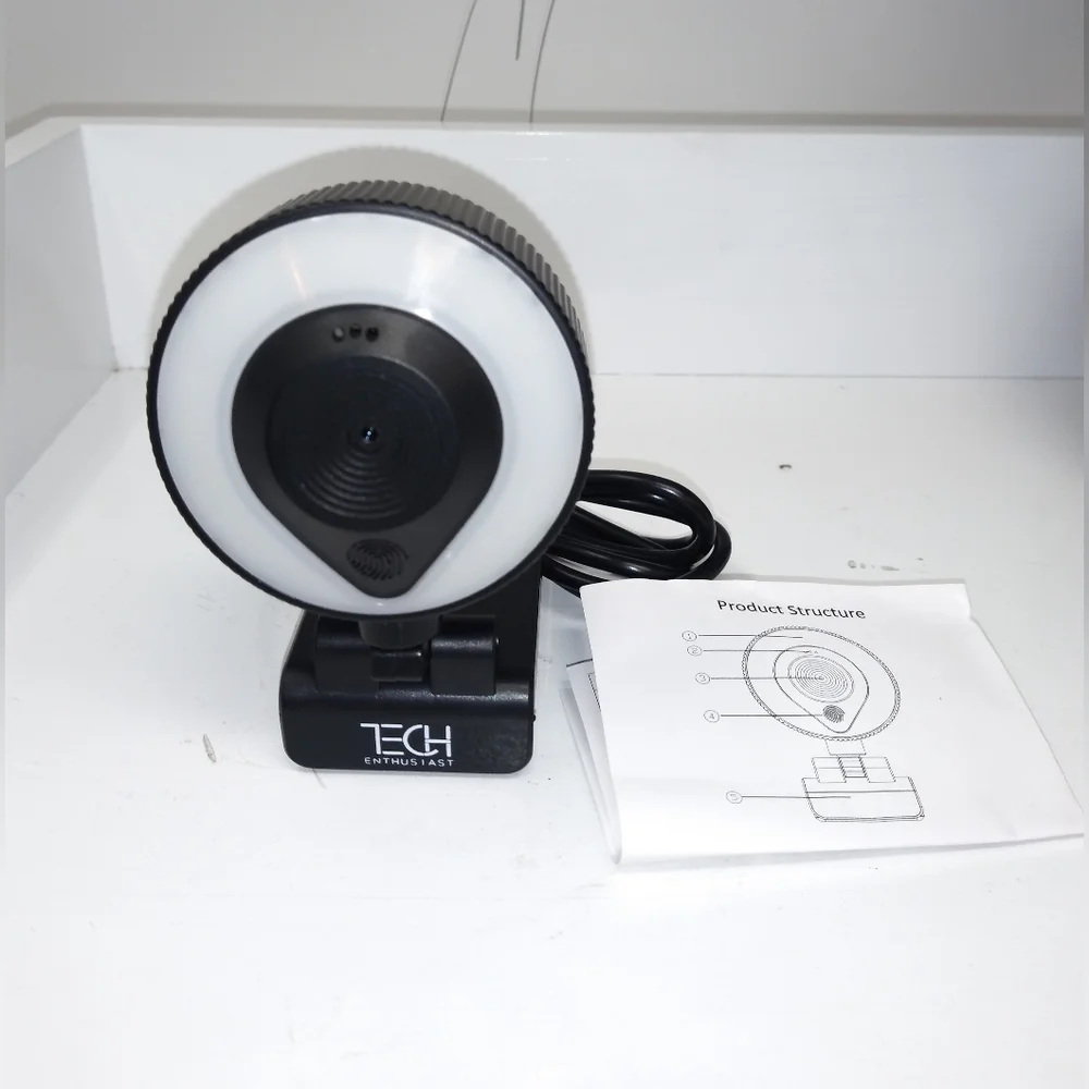 Tech Enthusiast Auto Focus 4K Web Camera
